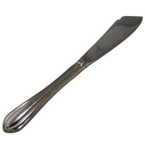 GORHAM SILVER  Hollow Handle Master Butter Knife Melon Bud (Stainless) VTG